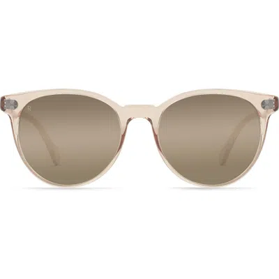 Raen Norie 53mm Mirrored Cat Eye Sunglasses In Dawn/mink Gradient Mirror