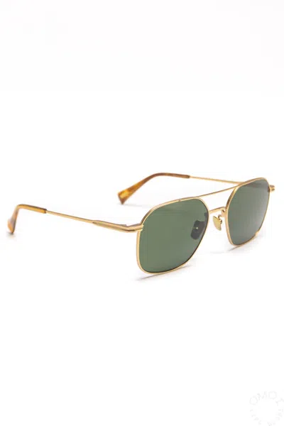 Raen Optics Women's Spyre Sunglasses In Satin Japanese Gold/sage In Multi