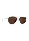 Raen Optics Women's Spyre Sunglasses In Silver & Classic Gold/maple In Multi