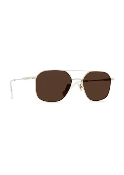 Raen Optics Women's Spyre Sunglasses In Silver & Classic Gold/maple In Multi