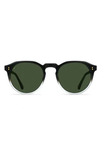Raen Remmy 52mm Round Sunglasses In Green