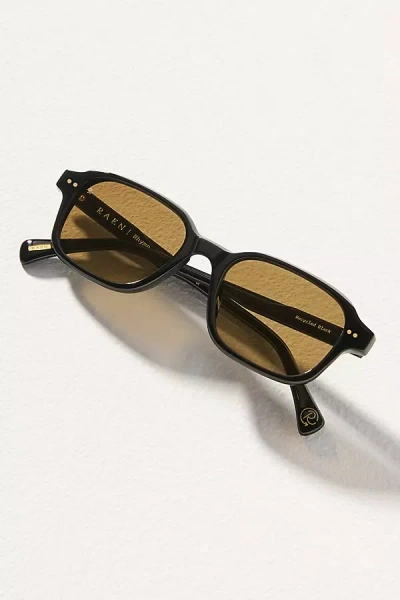 Raen Rhyme Rectangle Sunglasses In Black