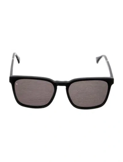 Pre-owned Raen Square Tinted Sunglasses In Black
