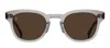 Raen Squire 49mm Round Sunglasses In White
