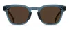 Raen Squire S771 Square Polarized Sunglasses In Blue