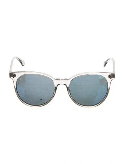 Pre-owned Raen Wayfarer Mirrored Sunglasses W/ Tags In Transparent