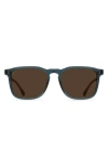 Raen Wiley 54mm Polarized Square Sunglasses In Cirus/vibrant Brown Polar