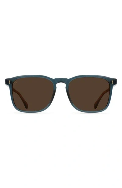 Raen Wiley 54mm Polarized Square Sunglasses In Cirus/vibrant Brown Polar