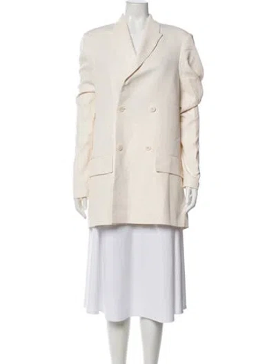Pre-owned Raey Blazer In Neutral