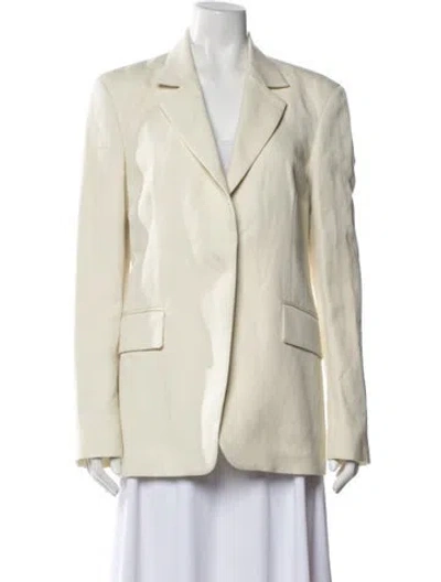 Pre-owned Raey Blazer In Neutrals