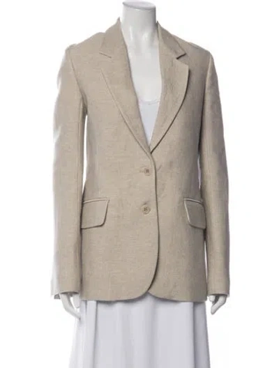 Pre-owned Raey Blazer In Neutrals