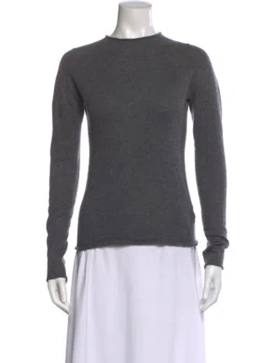 Pre-owned Raey Cashmere Crew Neck Sweater In Gray