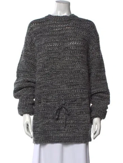 Pre-owned Raey Cashmere Crew Neck Sweater In Grey