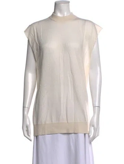 Pre-owned Raey Cashmere Crew Neck Sweater In Neutrals