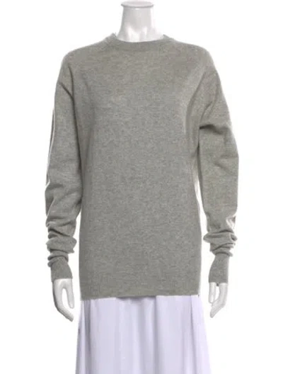 Pre-owned Raey Cashmere Crew Neck Sweater W/ Tags In Grey