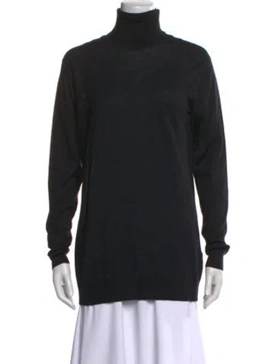 Pre-owned Raey Cashmere Turtleneck Sweater In Black