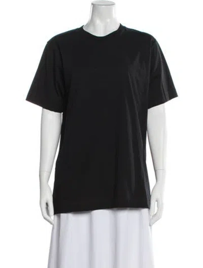 Pre-owned Raey Crew Neck Short Sleeve T-shirt In Blue
