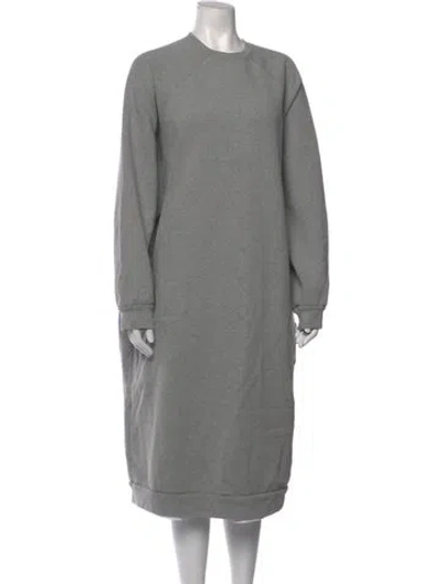 Pre-owned Raey Crew Neck Sweater In Grey