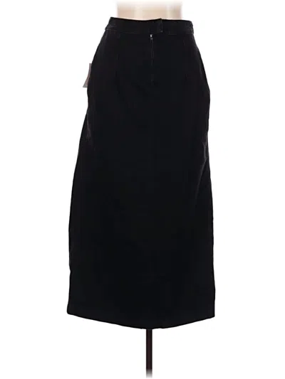 Pre-owned Raey Formal Skirt In Black