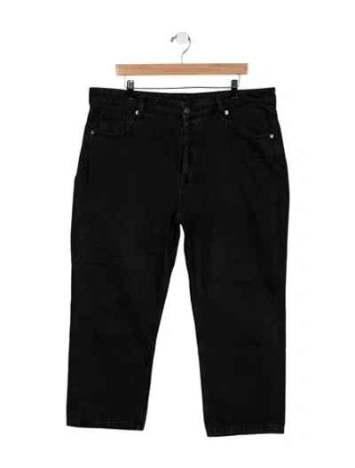 Pre-owned Raey High-rise Straight Leg Jeans In Blue