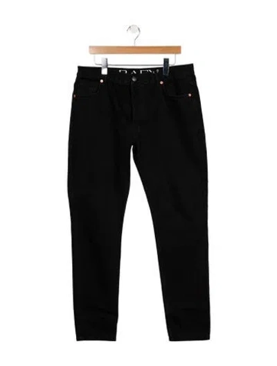 Pre-owned Raey High-rise Straight Leg Jeans W/ Tags In Black