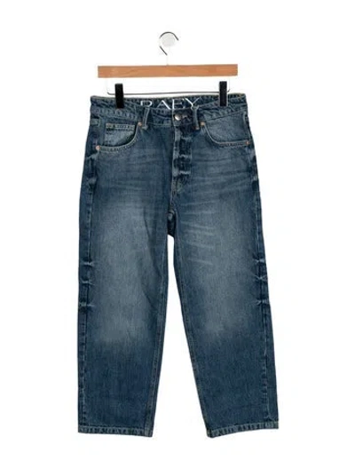 Pre-owned Raey High-rise Straight Leg Jeans W/ Tags In Blue