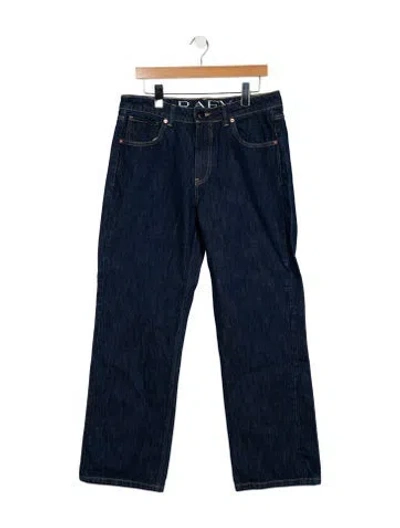 Pre-owned Raey High-rise Wide Leg Jeans In Black