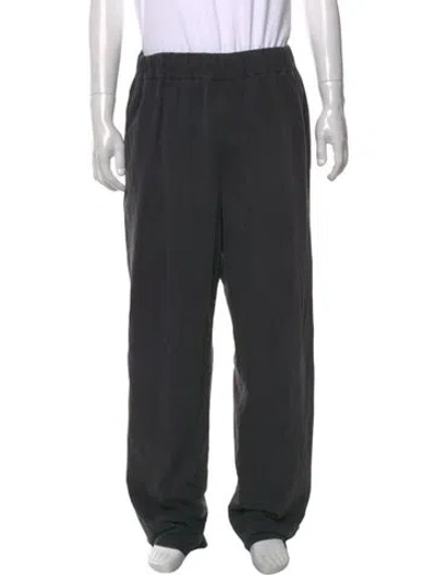 Pre-owned Raey Pants In Black