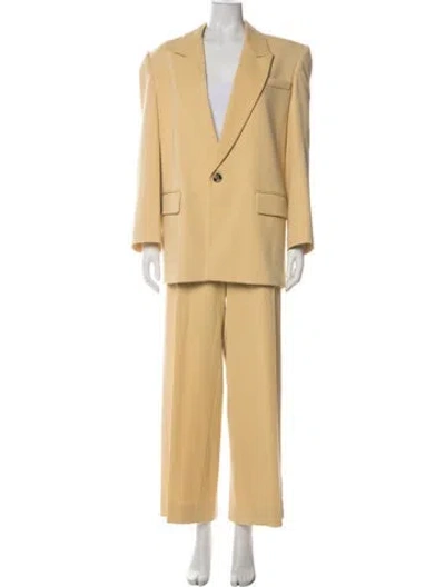 Pre-owned Raey Pantsuit W/ Tags In Yellow