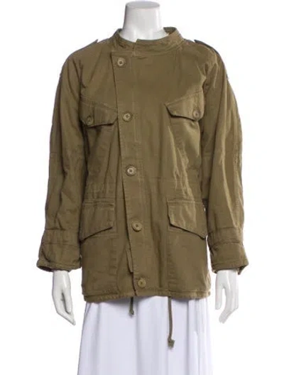 Pre-owned Raey Parka In Green