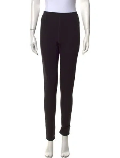 Pre-owned Raey Skinny Leg Pants In Black