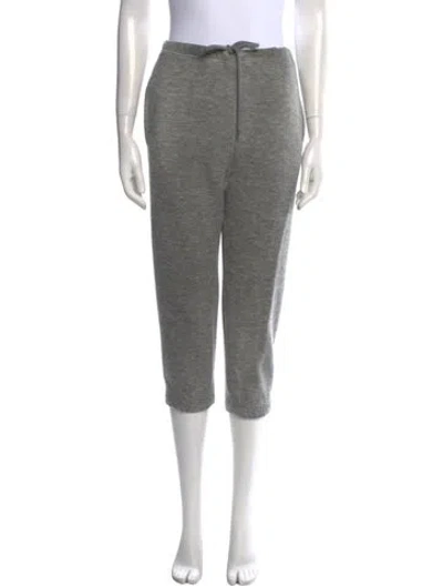 Pre-owned Raey Skinny Leg Pants In Gray