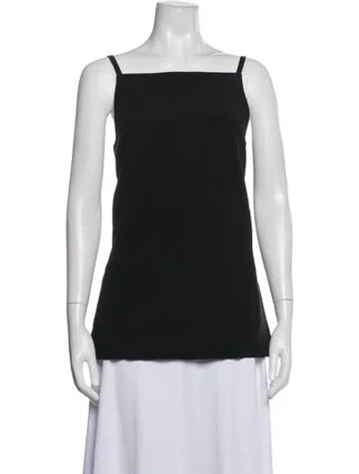 Pre-owned Raey Square Neckline Sleeveless Top In Blue