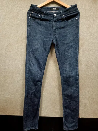 Pre-owned Raf By Raf Simons X Raf Simons Raf By Raf Simons Jeans Made In Italy In Denim