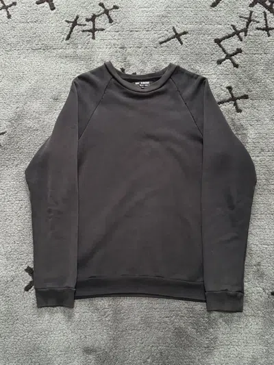 Pre-owned Raf Simons 01 Riot Riot Riot Blank In Black