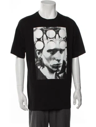 Pre-owned Raf Simons 2019 Graphic Print T-shirt In Black