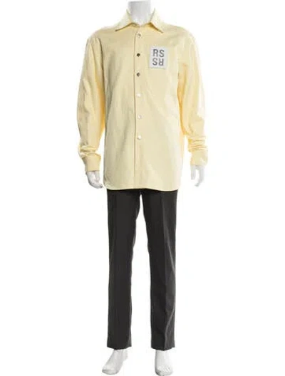 Pre-owned Raf Simons 2019 Jacket In Yellow