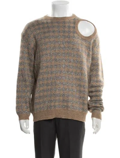 Pre-owned Raf Simons 2019 Printed Pullover In Neutral