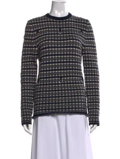 Pre-owned Raf Simons 2019 Virgin Wool Pullover In Multicolor