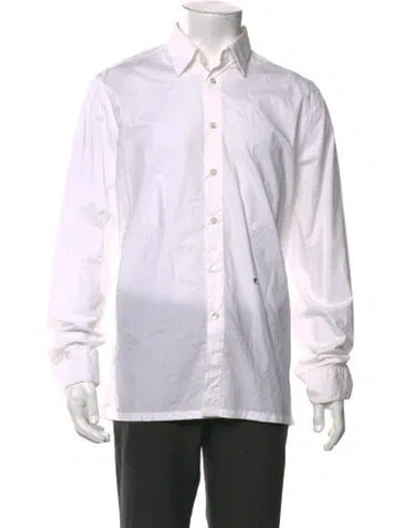 Pre-owned Raf Simons 2020 Long Sleeve Dress Shirt In Pink