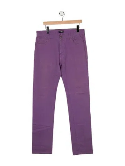 Pre-owned Raf Simons 2020 Skinny Jeans In Purple