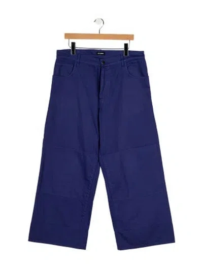 Pre-owned Raf Simons 2021 Relaxed Fit Jeans In Purple