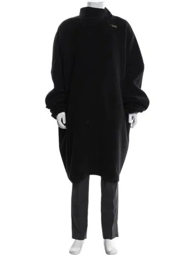 Pre-owned Raf Simons 2021 Virgin Wool Sweatshirt In Black