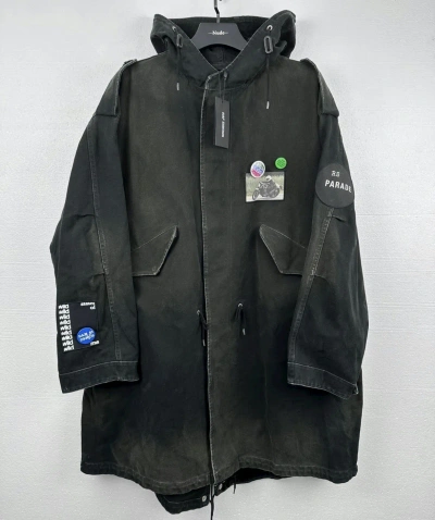 Pre-owned Raf Simons 2021ss Parka In Black
