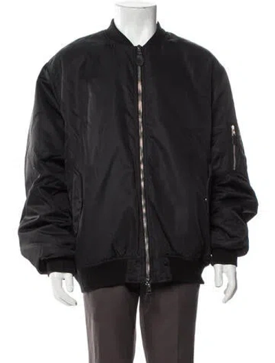 Pre-owned Raf Simons 2022 Bomber Jacket In Gray