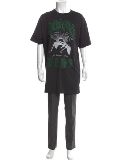 Pre-owned Raf Simons 2022 'grimcrawler' T-shirt In Gray
