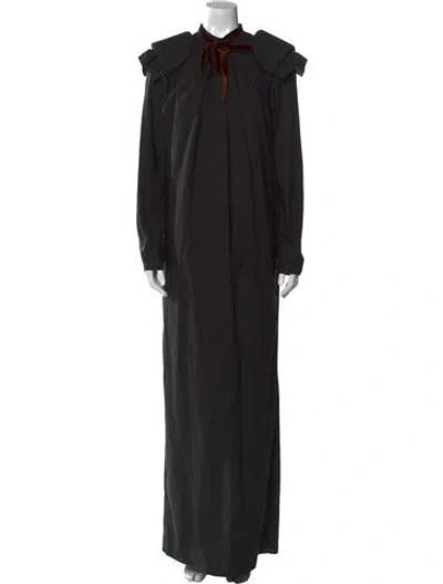 Pre-owned Raf Simons 2022 Long Dress In Black