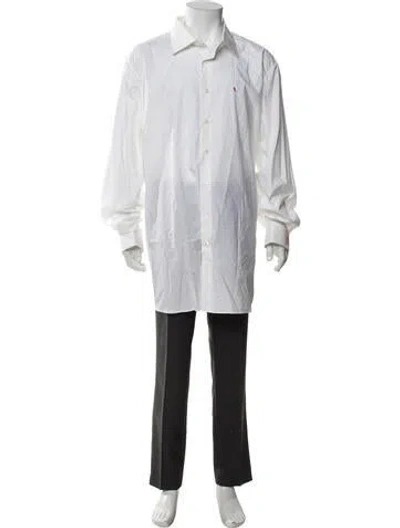 Pre-owned Raf Simons 2022 Long Sleeve Dress Shirt In White