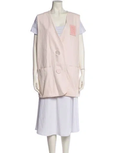 Pre-owned Raf Simons 2022 Vest In Pink