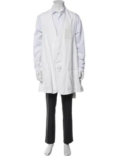 Pre-owned Raf Simons 2022 Vest In White